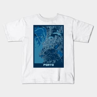 Porto - Portugal Peace City Map Kids T-Shirt